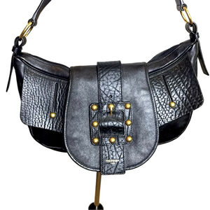 Yves Saint Laurent Rive Gauche Leather Hobo Shoulder Bag YSL